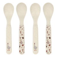 Lässig Spoon Set PP/Cellulose Tiny Farmer Sheep/Goose nature set lžiček