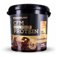 Smartlabs CFM 100% Whey protein 3kg - čokoláda