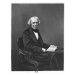 Fotografie Portrait of Michael Faraday (1791-1867) engraved by D.J. Pound from a photograph (eng