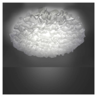 JUST LIGHT. Textilní stropní svítidlo LED Xenia, stmívatelné, Ø 75 cm
