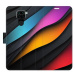 iSaprio Flip pouzdro Color Waves pro Xiaomi Redmi Note 9