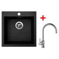 Sinks VIVA 455 Granblack + Vitalia VIVA 455 Granblack + Vitalia