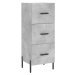 vidaXL Skříň highboard betonově šedá 34,5x34x180 cm kompozitní dřevo