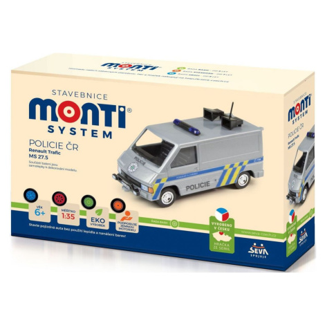 Monti System MS 27.5 Policie ČR Renault Trafic 1 : 35 Monti Systém