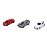 Rychle a zběsile set 3 aut Nano Cars 1,65