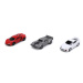 Rychle a zběsile set 3 aut Nano Cars 1,65" Wave 4