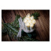 Sada bezdrátových vánočních LED svíček Krinner / 12 ks / stmívatelné / teplá bílá