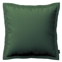 Dekoria Mona - potah na polštář hladký lem po obvodu, Forest Green - zelená, 45 x 45 cm, Cotton 