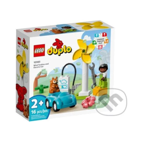 LEGO® DUPLO® 10985 Veterná turbína a elektromobil - hra z kategorie Duplo