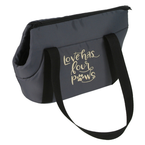 HUGS by Akinu Taška Econ pro psy šedá Velikost: 20 x 30 x 24 cm