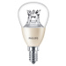 Philips LED žárovka E14 P48 CL 5,5W 40W teplá bílá 2200-2700K DimTone stmívatelná