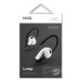 Držák UNIQ Loop Sports Ear Hooks AirPods white-black dual pack (UNIQ-LSPORTSEHKS-WHTBLK)