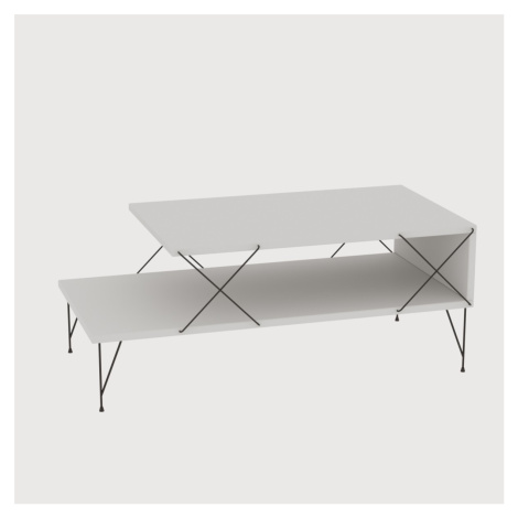 Kalune Design Konferenční stolek Loire 100 cm bílý