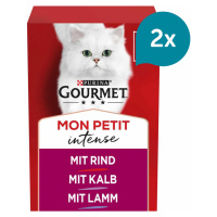 Gourmet Mon Petit masové variace 12 × 50 g