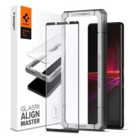 Spigen Glass tR AlignMaster FC Black Sony Xperia 1 III