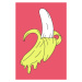 Ilustrace Melting Pink Banana, jay stanley, 26.7x40 cm