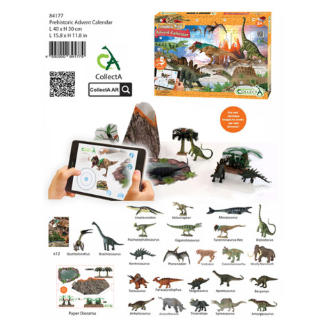 Collecta adventní kalendář dinosauři