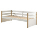Bílá dětská postel 90x200 cm Margrit - Vipack