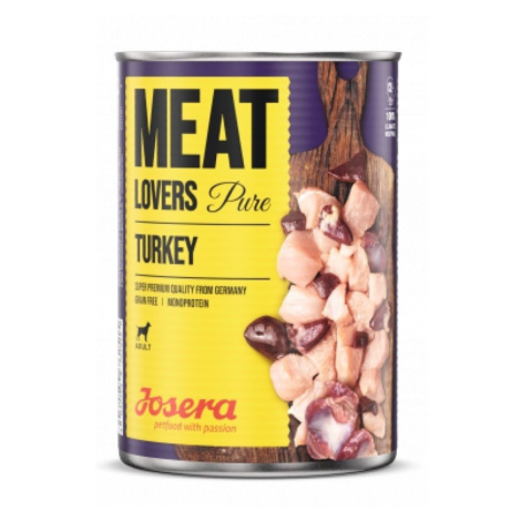 Josera dog Meat Lovers Pure Turkey 400g