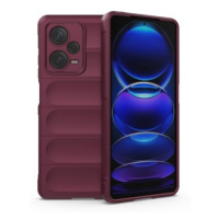 Magic Shield silikonové pouzdro na Xiaomi Redmi Note 12 PRO PLUS Burgundy