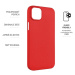 FIXED Story silikonový kryt Apple iPhone 15 Plus červený
