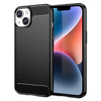 Carbon silikonové pouzdro na iPhone 14 6.1