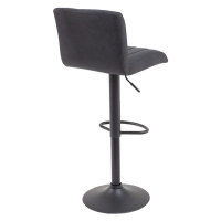 LuxD Barová židle Pretty vintage šedá / 109 cm