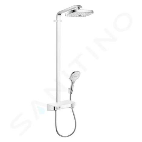 Hansgrohe 27283400 - Sprchový set Showerpipe 300 s termostatem, 3 proudy, EcoSmart 9 l/min, bílá