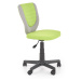 Dětská kancelářská židle CHAKAMA, šedo-zelená