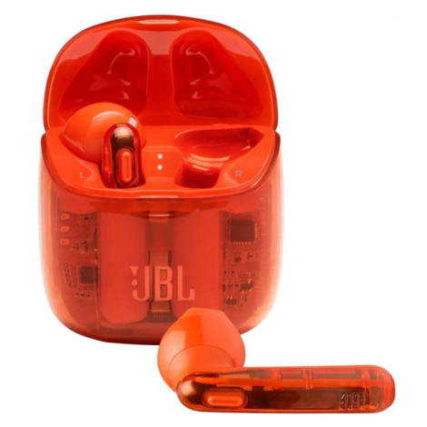 True Wireless sluchátka JBL Tune 225TWS, oranžová ghost