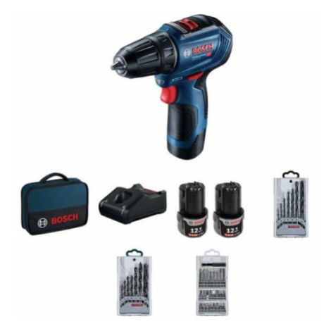 Aku vrtačka Bosch GSR 12V-30 0.601.9G9.001 2x aku 2Ah