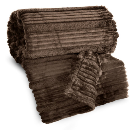 Deka NINA tmavě hnědá