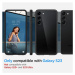 Pouzdro Spigen Ultra Hybrid Samsung Galaxy S23 černé