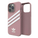 Adidas Pouzdro Case Kryt Obal Pouzdro S Logem Pro Iphone 13PRO/13 Růžové