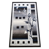 Kusový koberec Otto 02 šedotyrkysový 160 × 220 cm