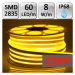 Berge LED NEON FLEX pásek 1m 230V SMD 2835 8W/m IP68 žlutý