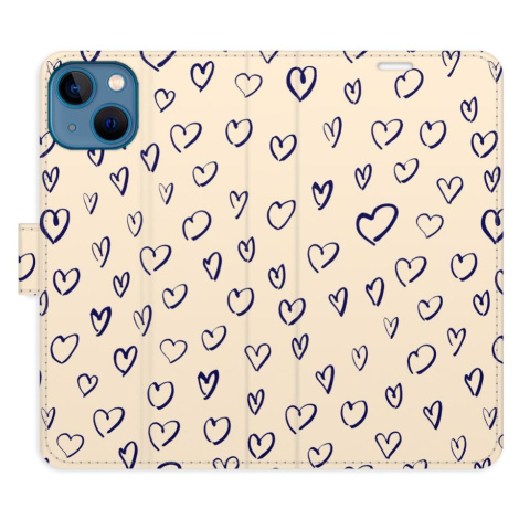 iSaprio Flip pouzdro Heart Light 02 pro iPhone 13