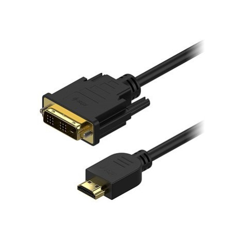 AlzaPower DVI-D to HDMI Single Link 1m černý