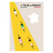 Ilustrace le Tour de France, Poster Paperago, 26.7 × 40 cm