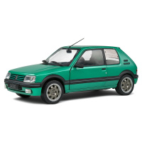 1:18 PEUGEOT 205 GTI GRIFFE GREEN 1992 - SOLIDO