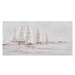 Obraz Bílé lodě 140x70 cm