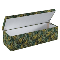 Dekoria Čalouněná skříň, zelená, 90 x 40 x 40 cm, Intenso Premium, 144-18
