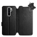 Flip pouzdro na mobil Xiaomi Redmi Note 8 Pro - Černé - kožené - Black Leather