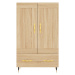 vidaXL Skříň highboard dub sonoma 69,5 x 31 x 115 cm kompozitní dřevo