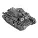 Wargames (WWII) tank 6130 - German Light Tank PZ.KPFW.38 (T) (1: 100)