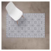 COLOUR CLASH Venkovní koberec kachličky 180 x 120 cm - šedá/bílá