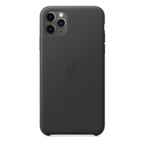 Apple iPhone 11 Pro Max Kožený kryt černý