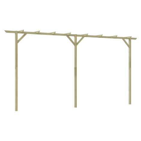 vidaXL Zahradní pergola 410 x 40 x 203 cm dřevo