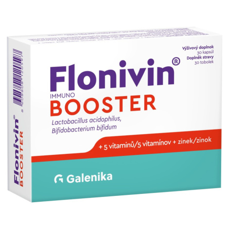Flonivin Immuno Booster +5 vitaminů+zinek 30 tablet Galenika