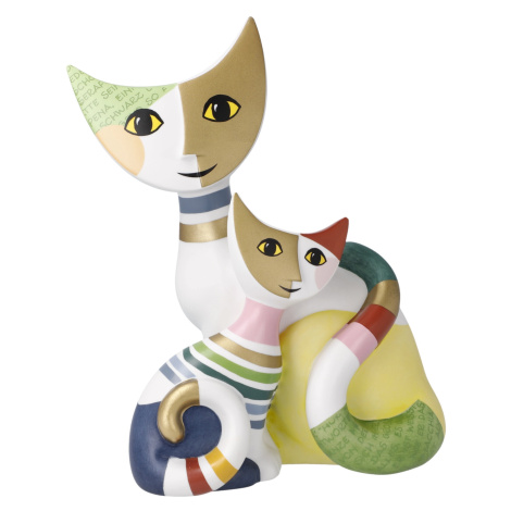Goebel Rosina' s World of Cats Soška koček Macchia e Giro